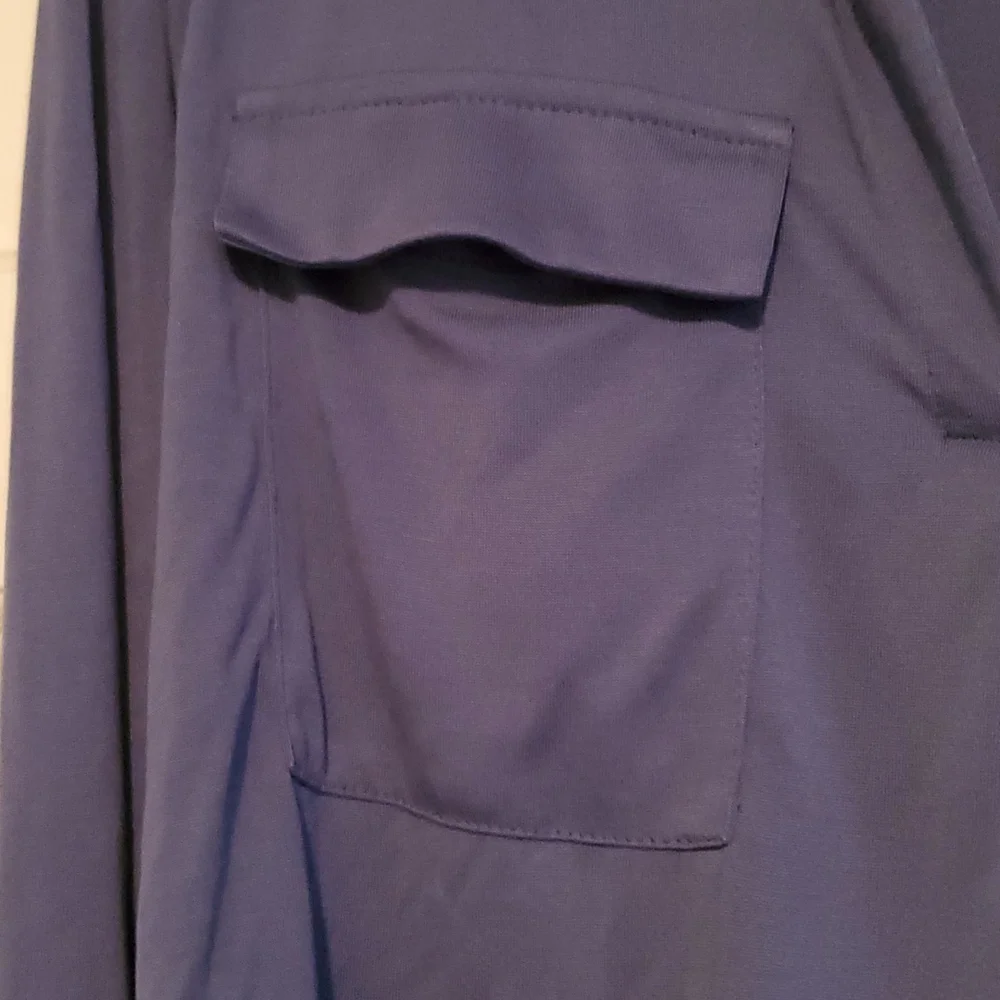 Blue, long sleeved blouse from A New Day, size SMALL, NWT - Picture 2 of 5